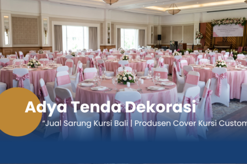 Sarung Kursi Event di Bali