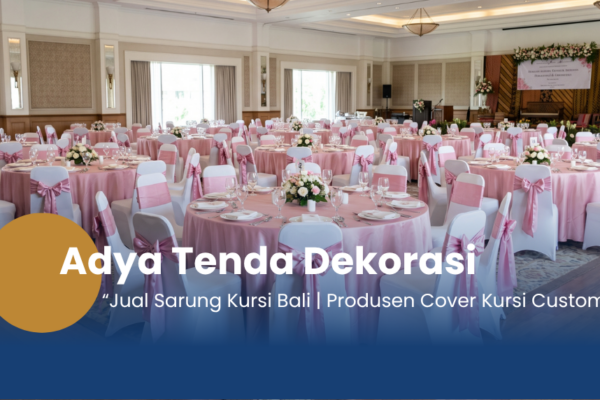 Sarung Kursi Event di Bali